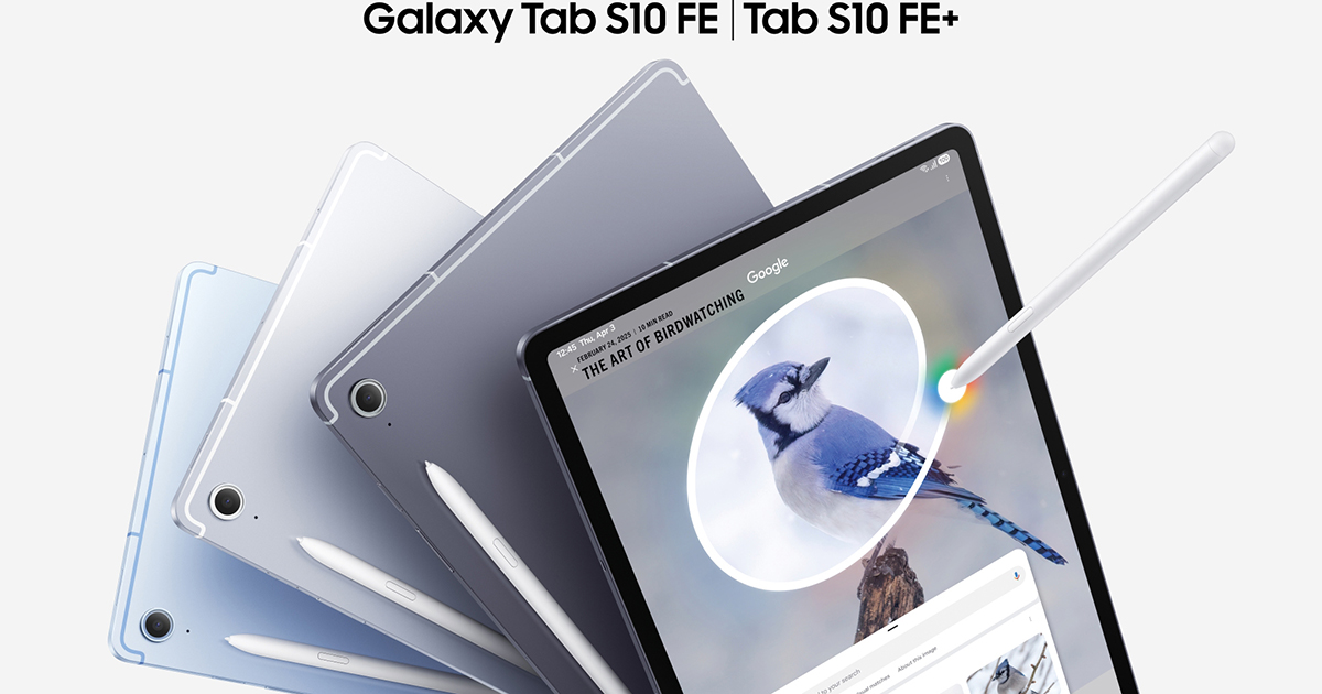 Galaxy Tab S10 FE 系列震撼登場：旗艦 AI 功能、超大螢幕與極致效能，工作娛樂一手掌握